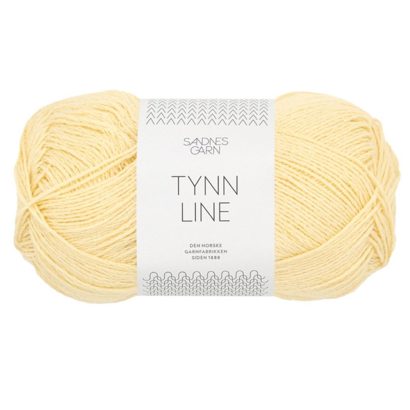 Sandnes Garn Tynn Line colour 2112 light yellow