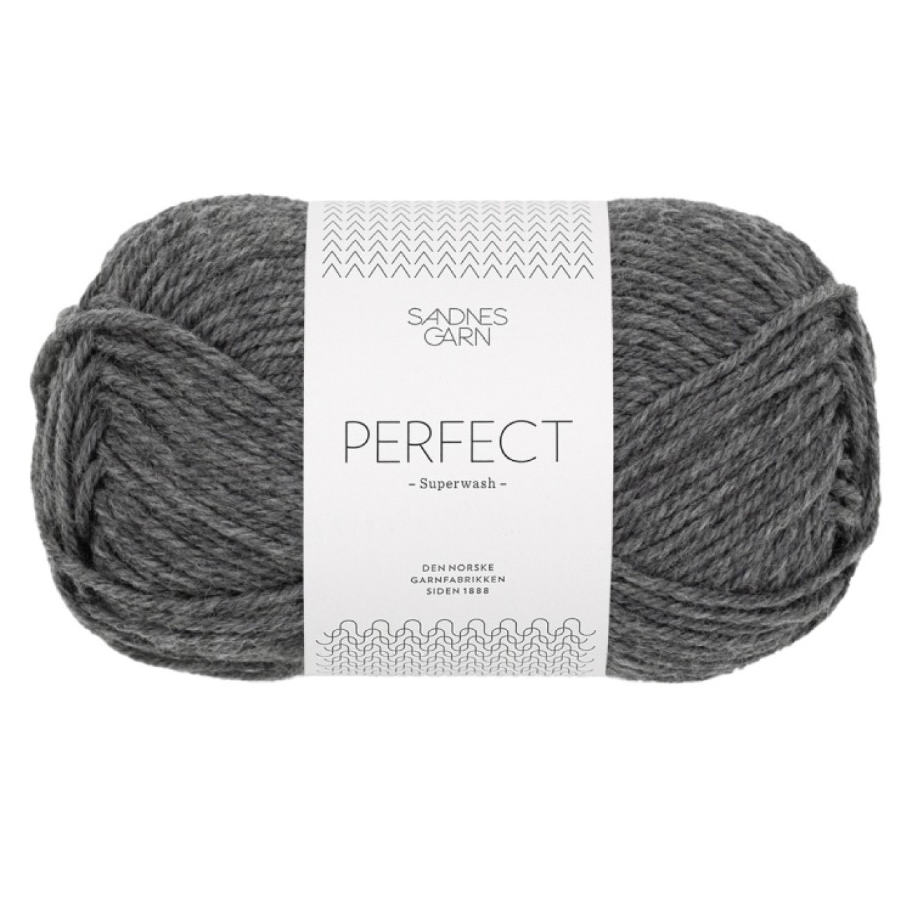 Sandnes Garn Perfect colour 1053 dark grey mottled