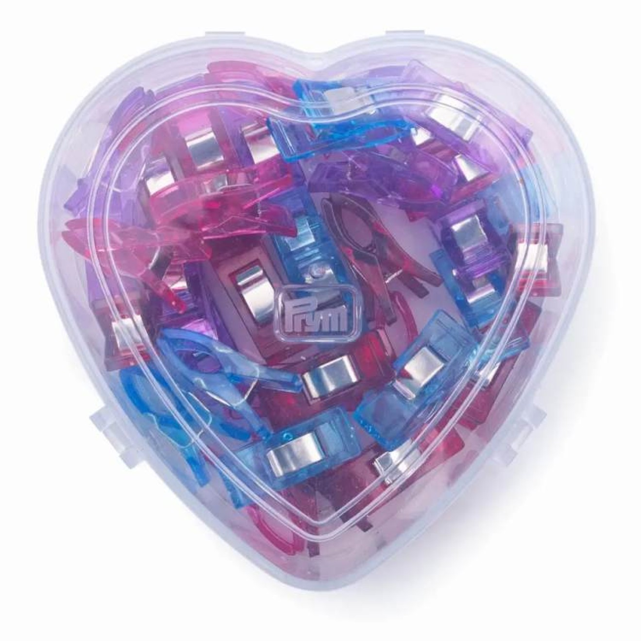 Prym Stoff Clips 2,6 cm Herzbox