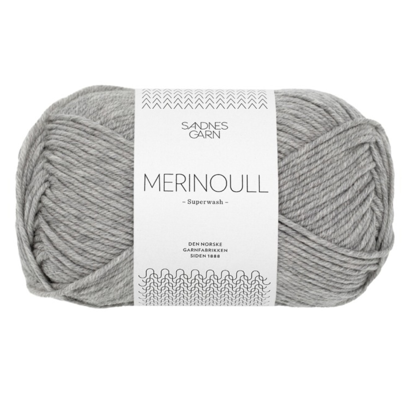 Sandnes Garn Merinoull colour 1042 grey mottled
