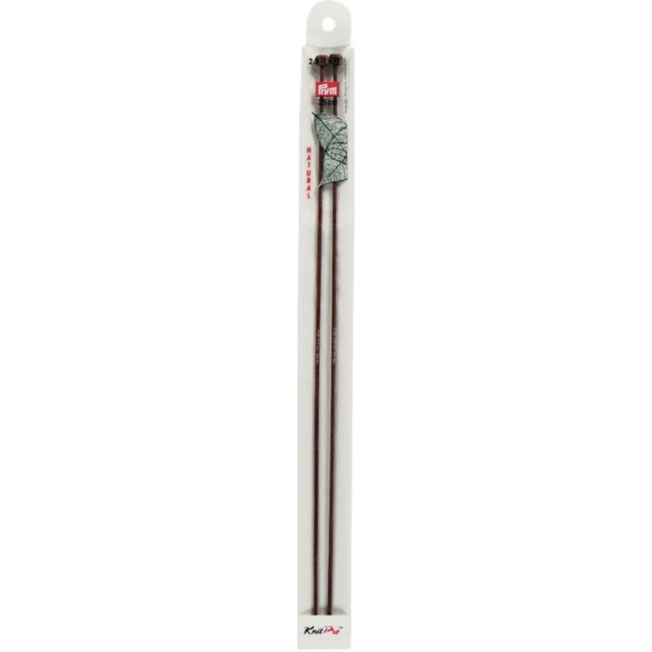 Prym single point needles NATURAL 4,50 mm / 40 cm