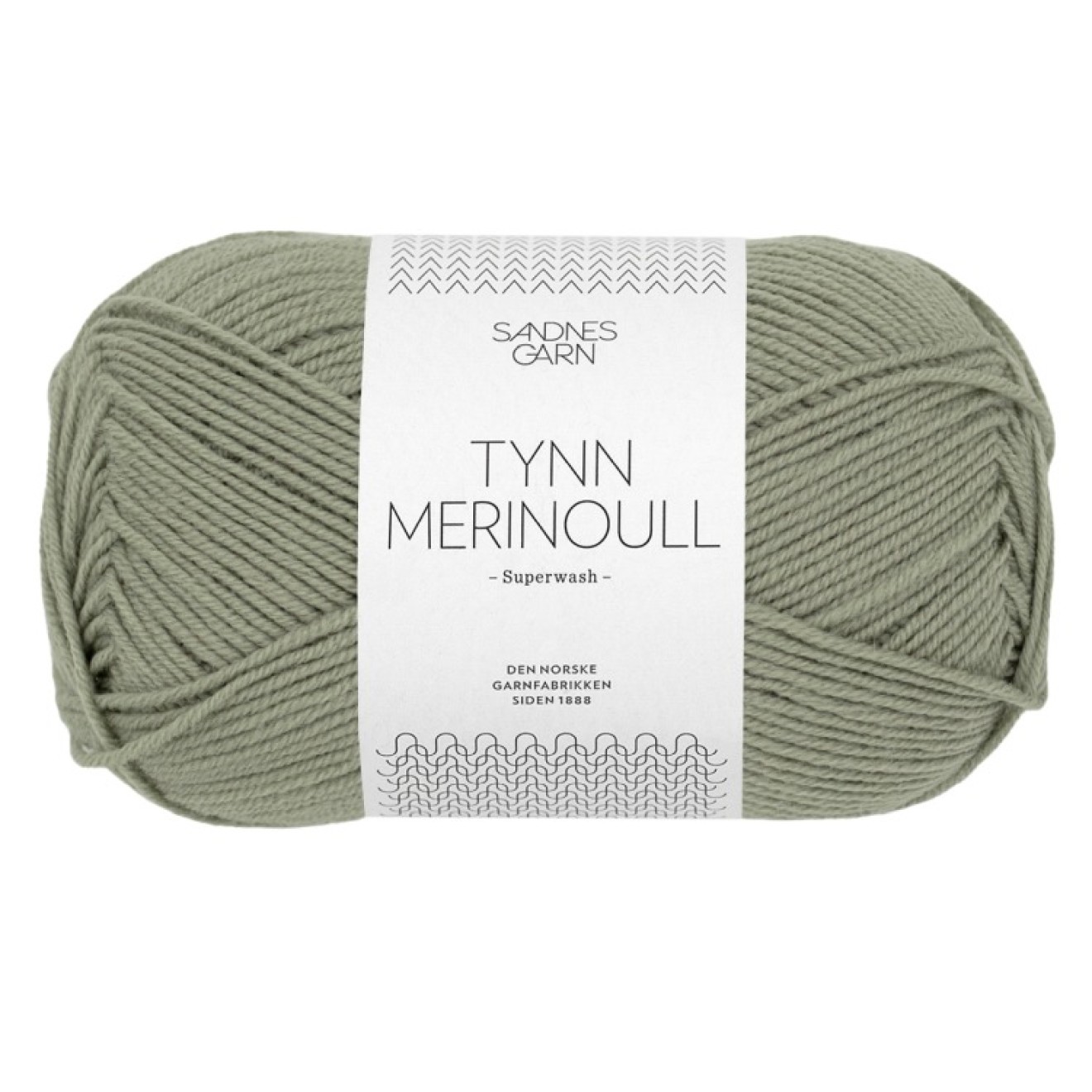 Sandnes Garn Tynn Merinoull colour 8521 dusty light green