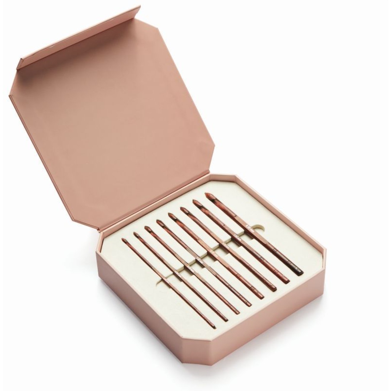 KnitPro needle set crochet hook Symfonie Rose, 8 Nadeln 3,50 - 8,00 mm