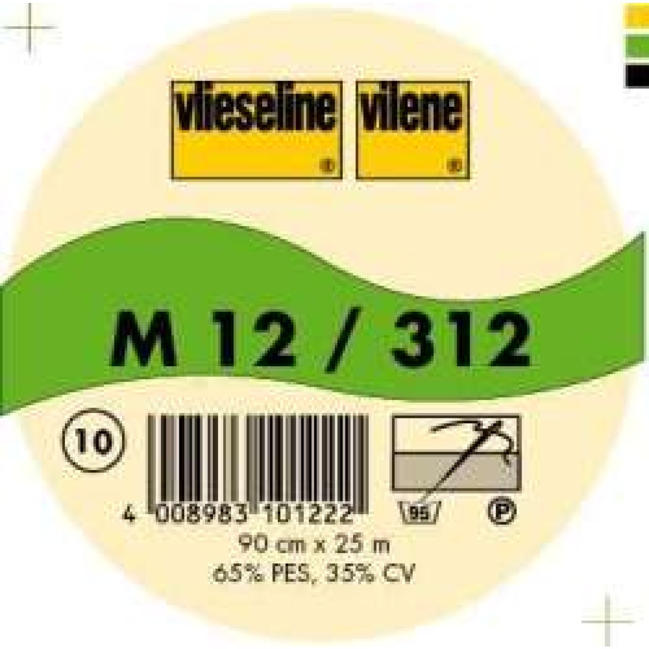 Vlieseline Näheinlage M12 colour white