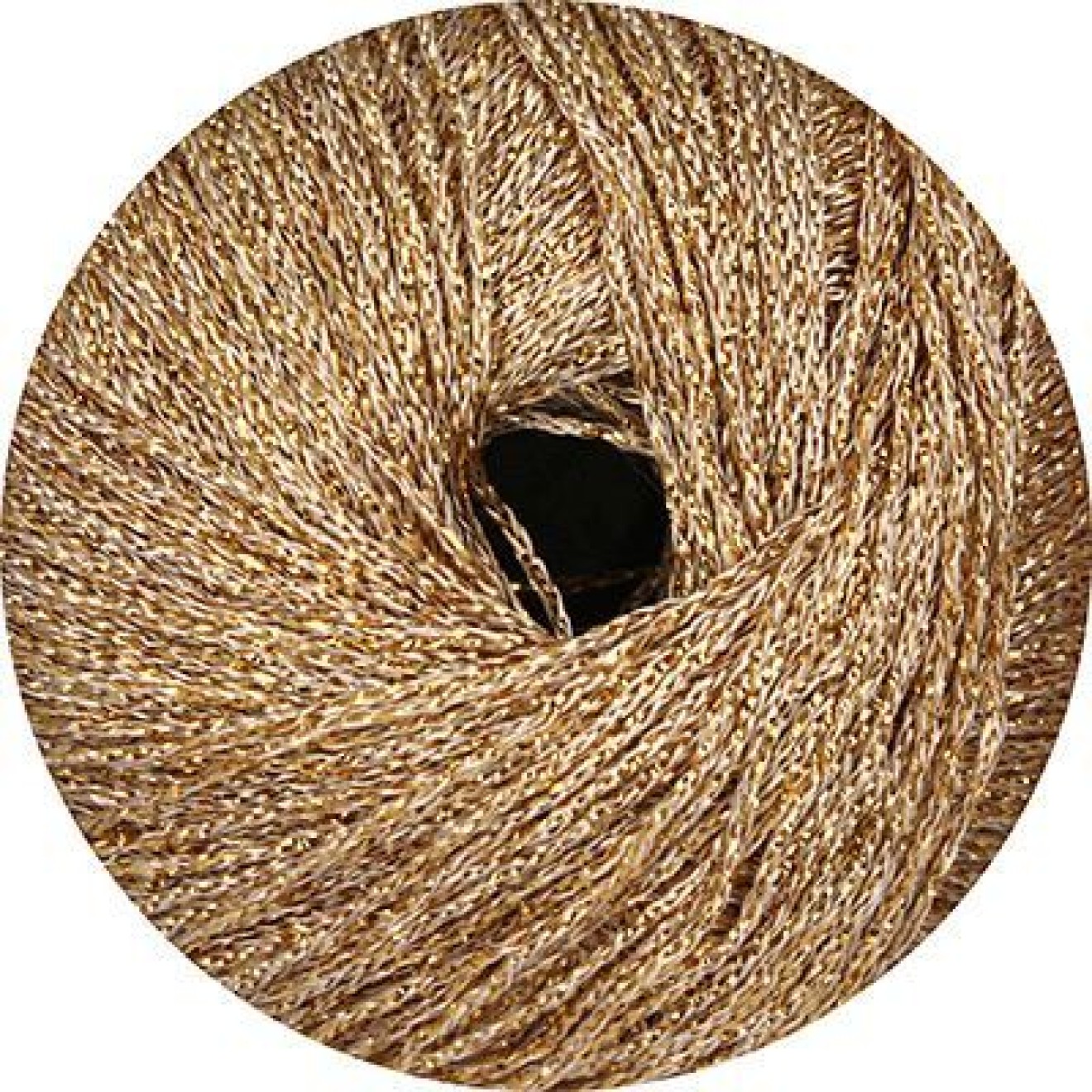 Online crochet thread Stärke 20 25 g colour 0001 Gold
