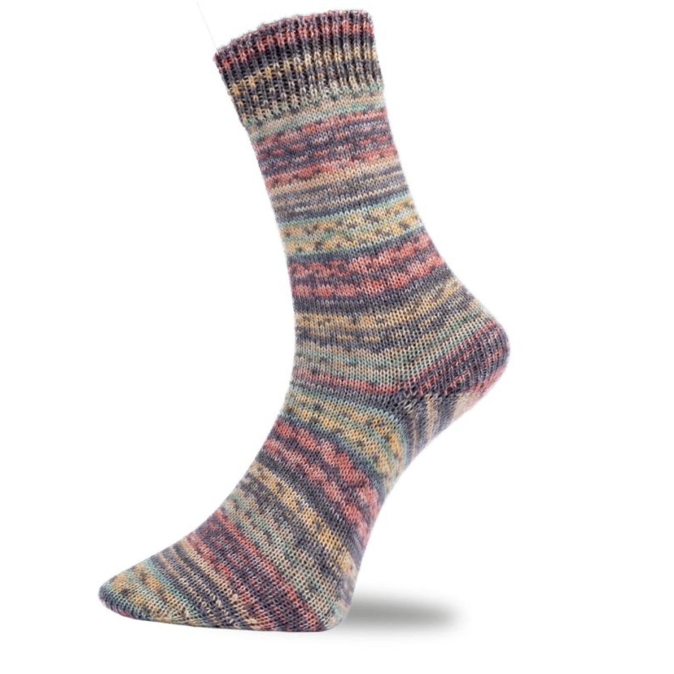 Pro Lana Golden Socks color 4 ply yarn in shade 715