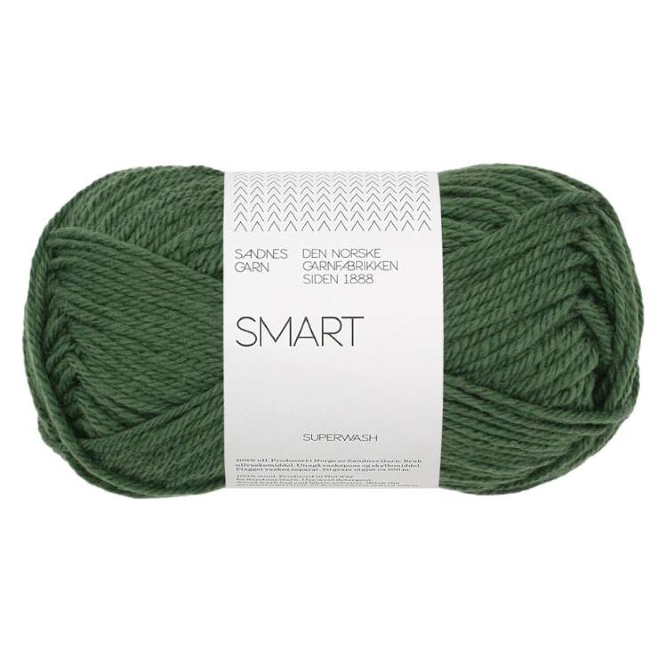 Sandnes Garn Smart Farbe 8082 forest green