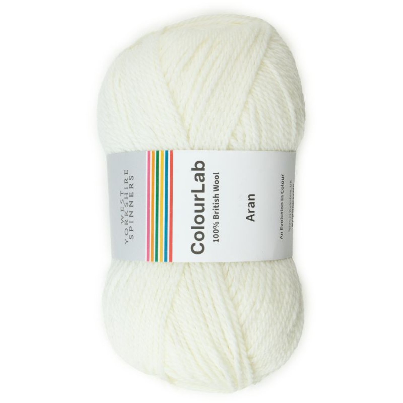 West Yorkshire Spinners ColourLab Aran Farbe 1171 winter white