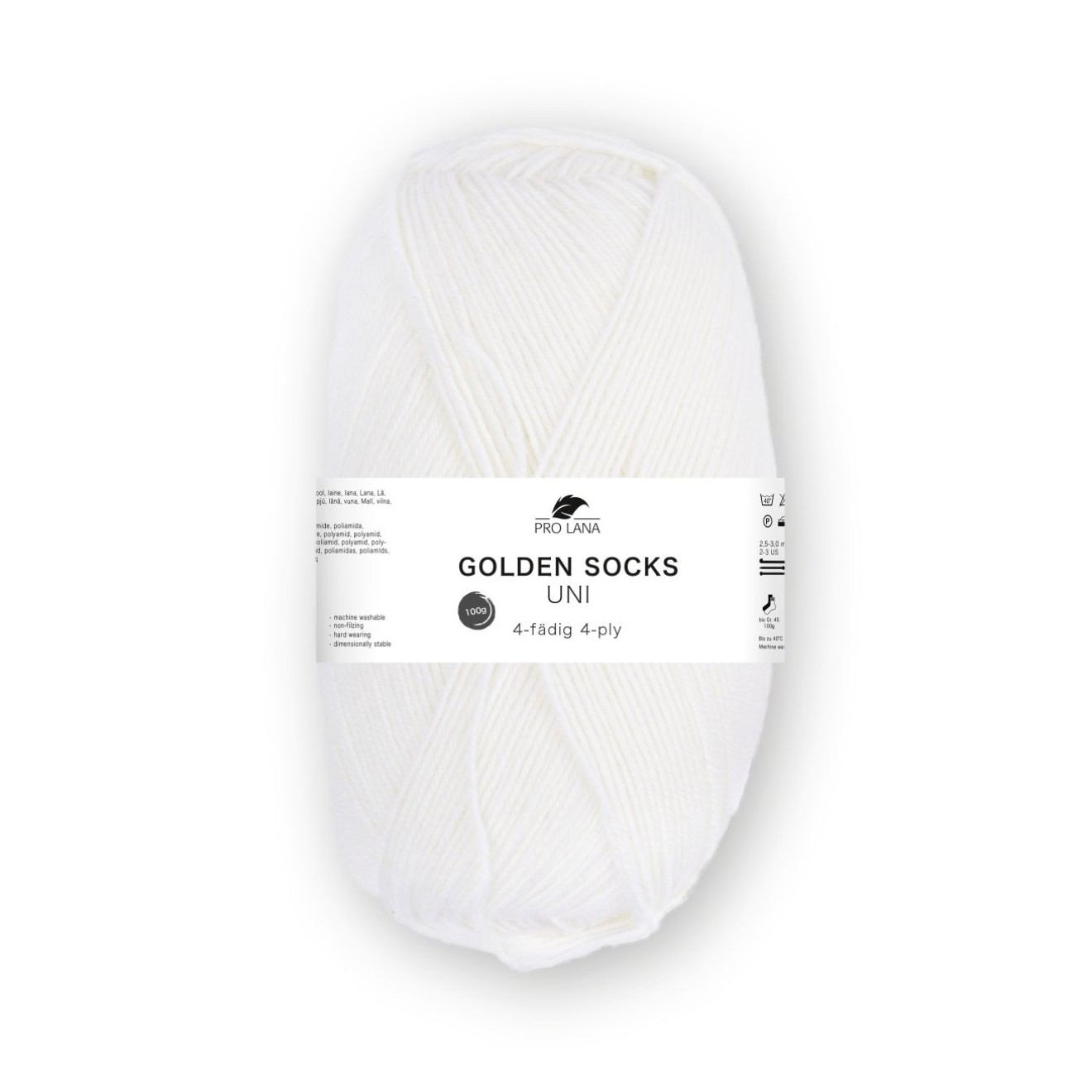 Pro Lana sock yarn uni 4 ply colour 401