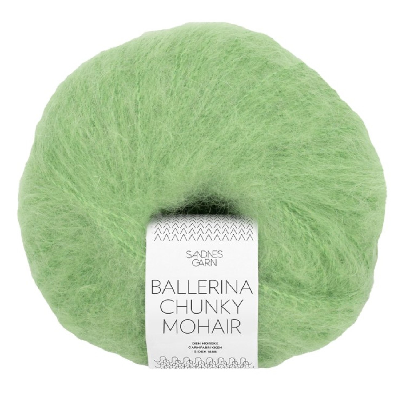 Sandnes Garn Ballerina Chunky Mohair colour 8733 spring green
