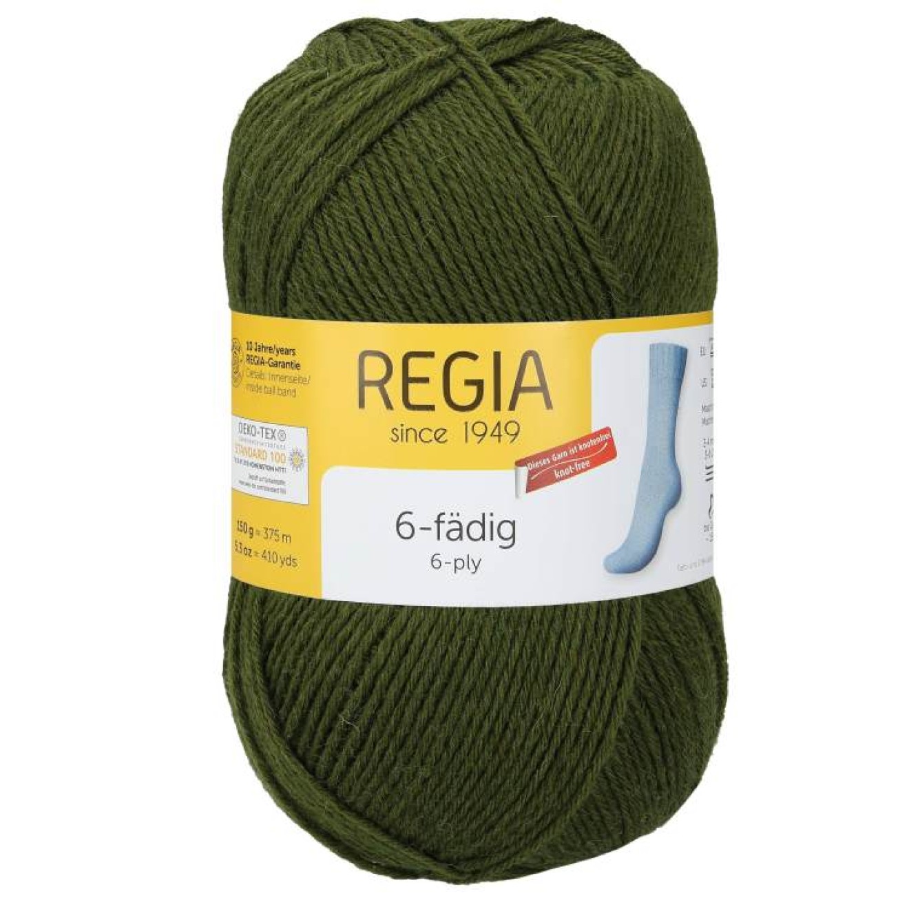Regia 6-ply Farbe 320 moos