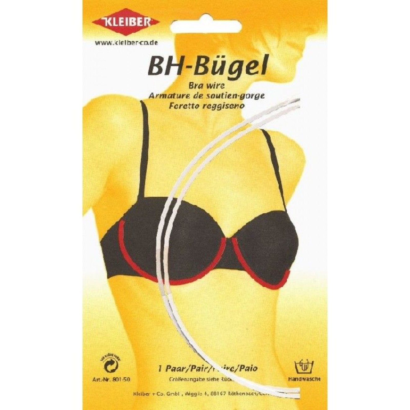 Kleiber BH-Bügel Gr. 100 / Gr. 100 1 Paar