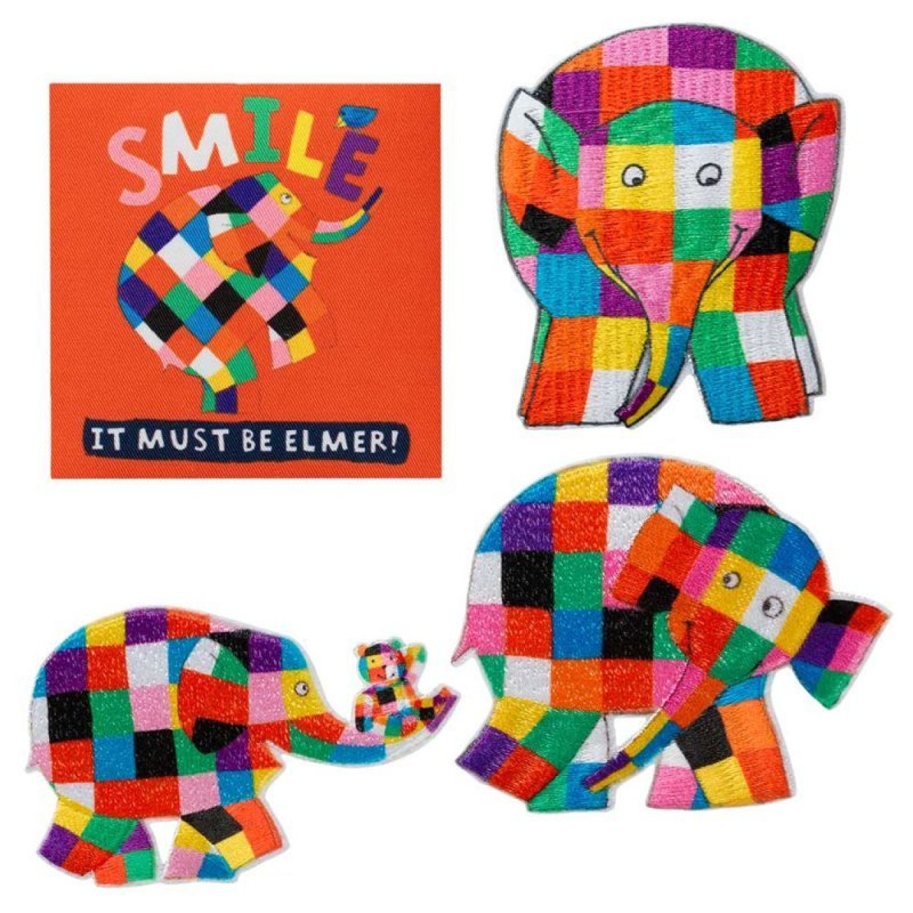 Mono-Quick appliques - assortment colour coloured