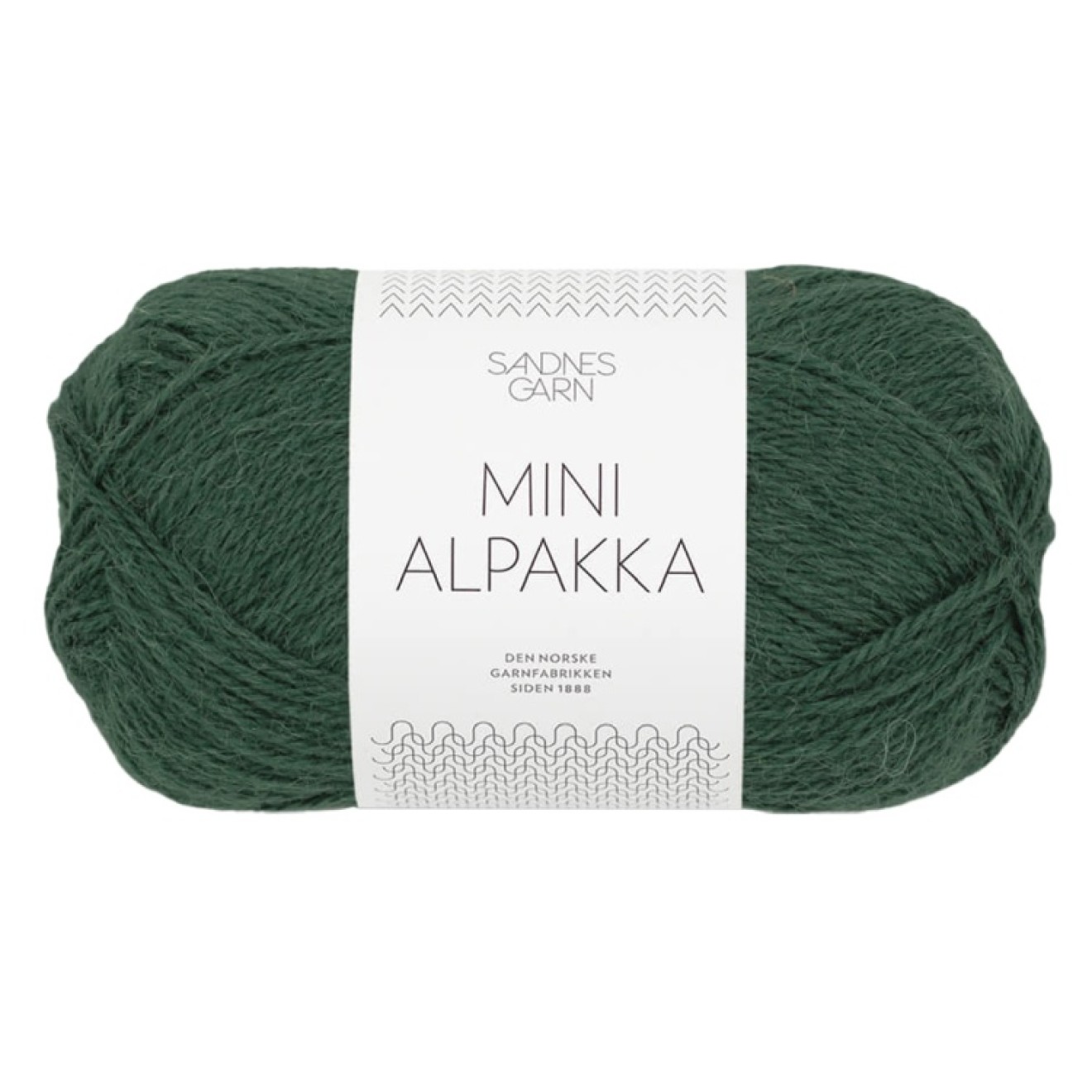 Sandnes Garn Mini Alpakka Farbe 8581 deep forest green