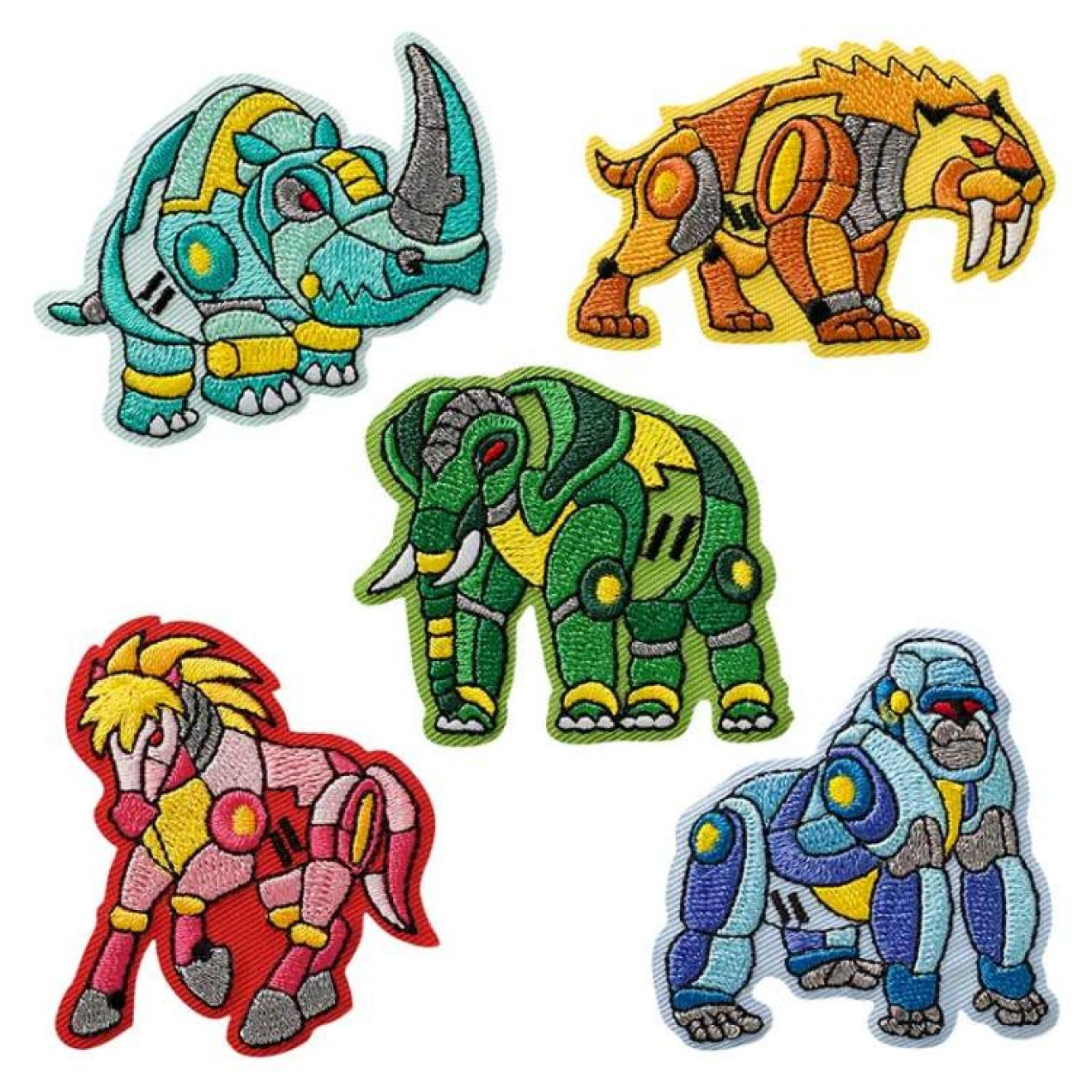 Mono-Quick appliques - Sortiment colour coloured