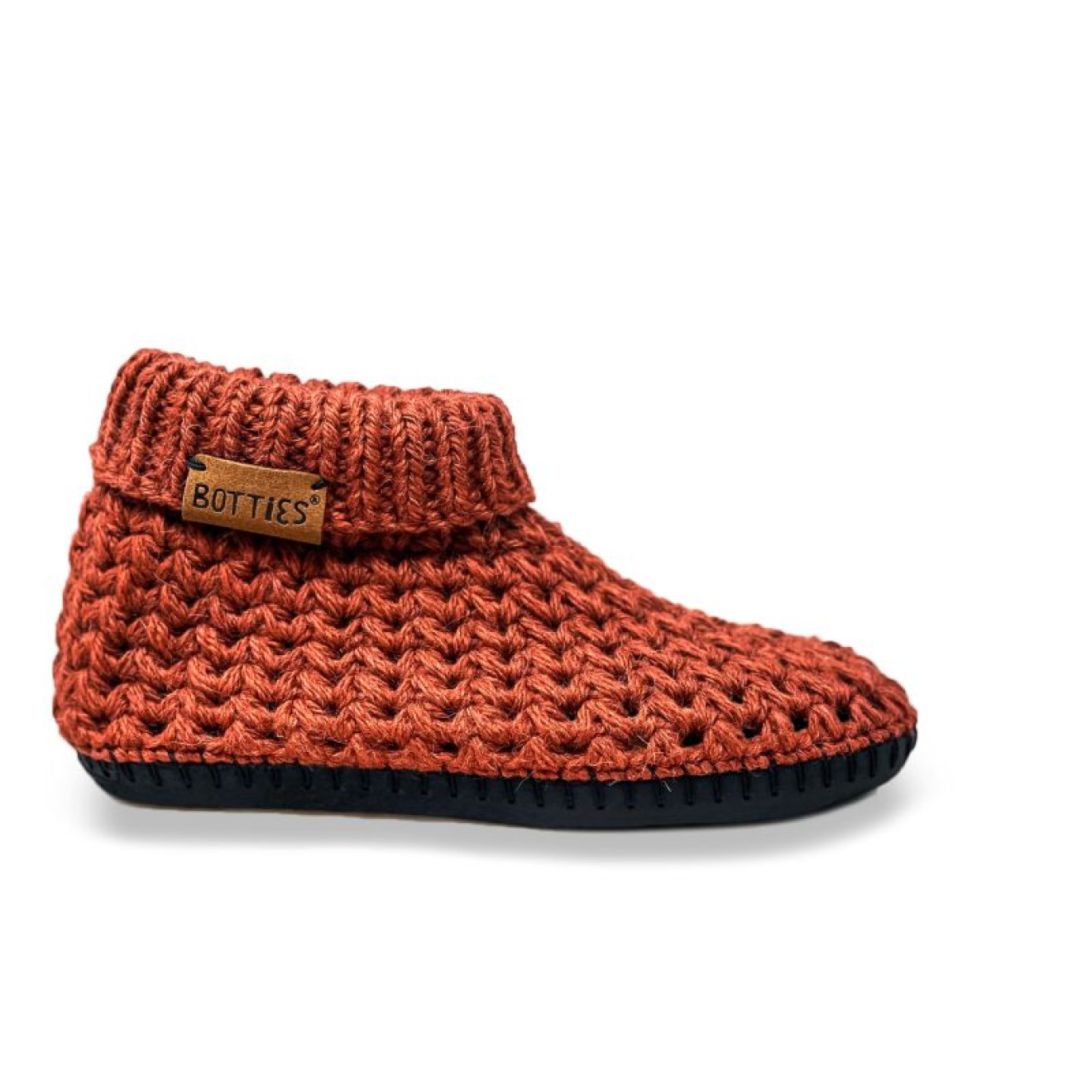 Botties Crochet Botties Kit Winter Kit colour alpaca rust