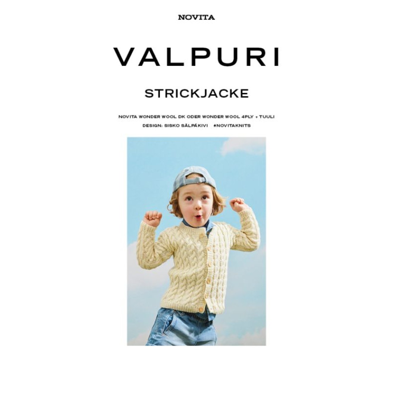 Novita single pattern single pattern Valpuri Strickjacke - German 1 piece
