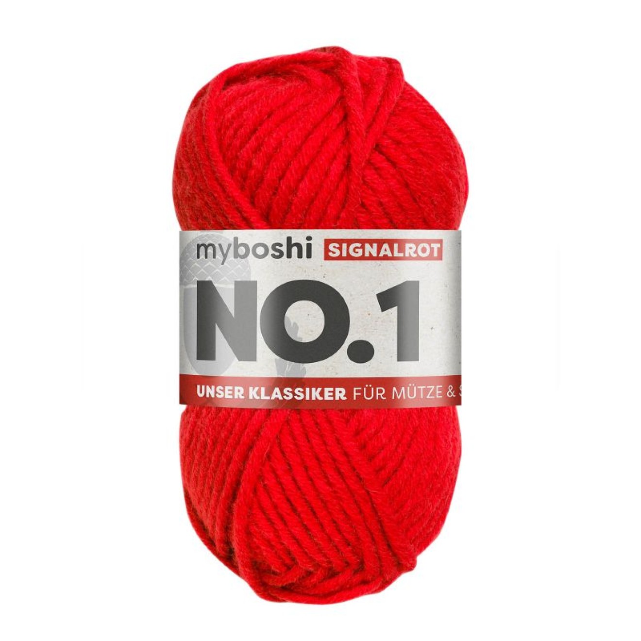 myboshi No. 1 Farbe col. Signalrot
