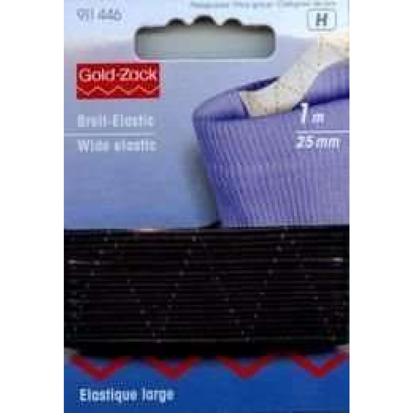 Prym Breit-Elastic 25 mm / schwarz