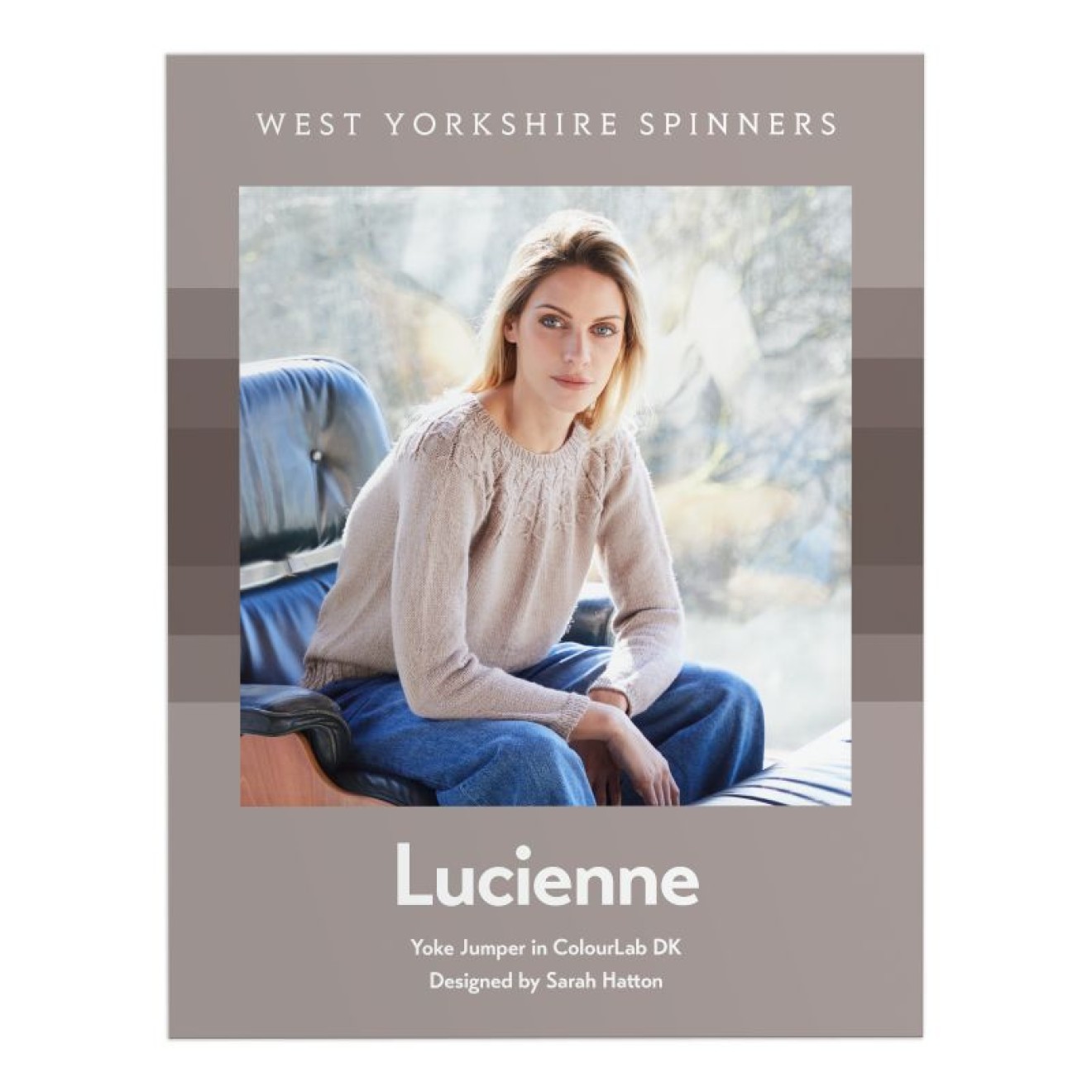 West Yorkshire Spinners Einzelanleitung ColourLab DK - Luicienne Yoked Jumper - Englisch