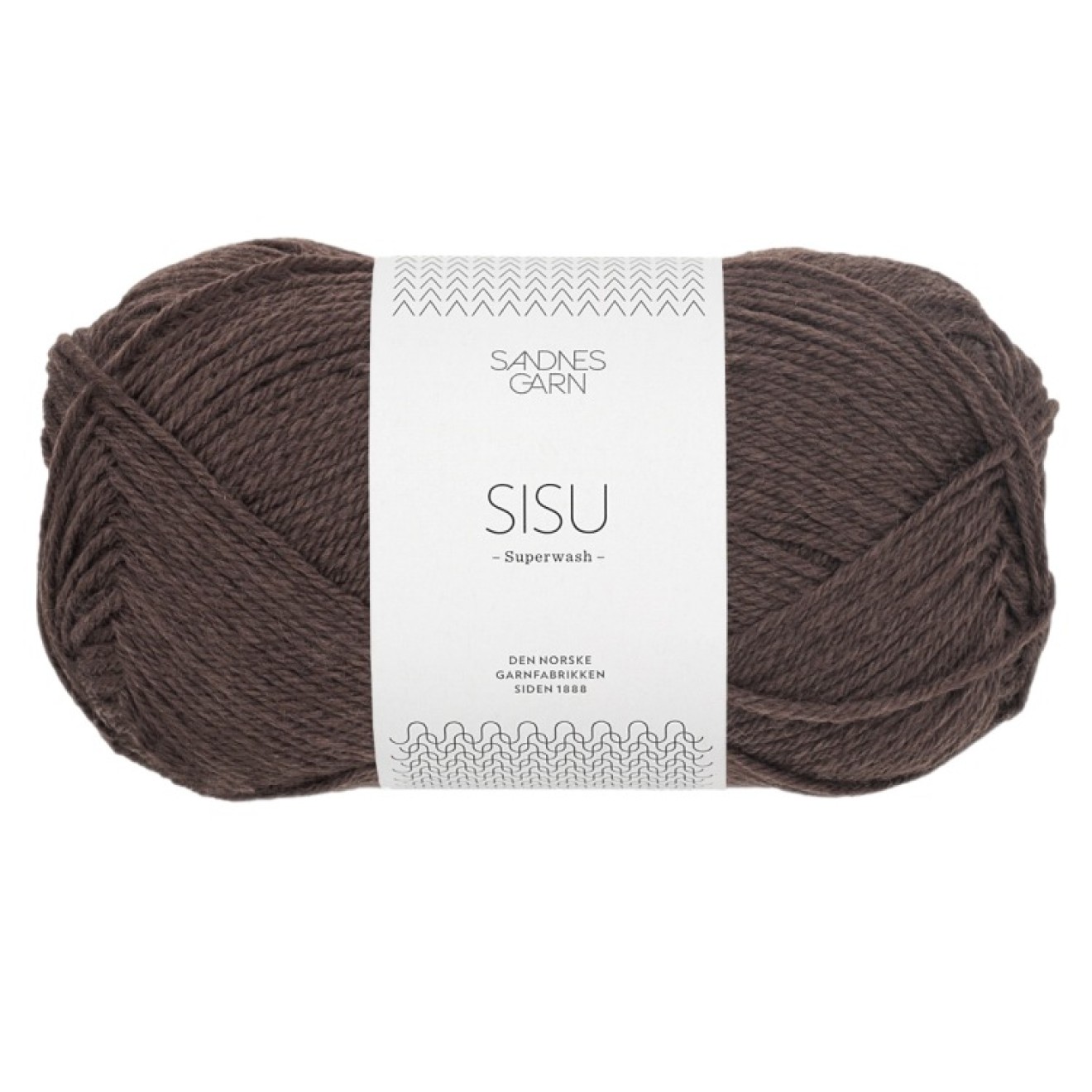 Sandnes Garn Sisu Farbe 3880 dark chocolate