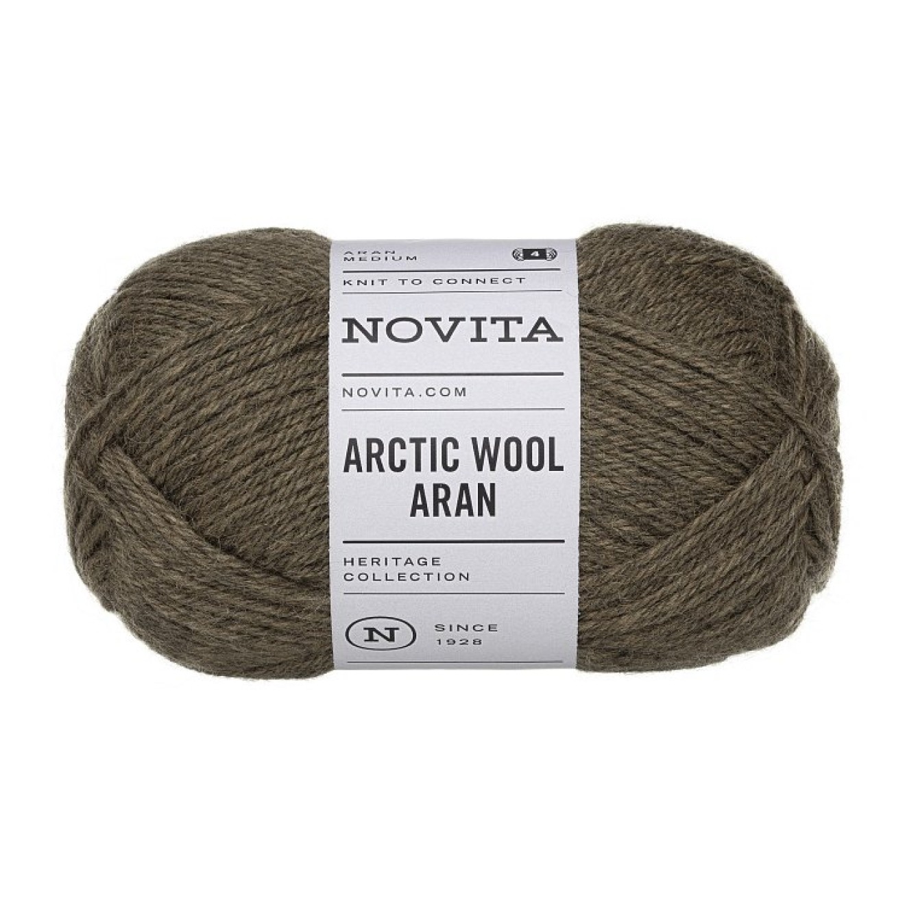 Novita Arctic Wool Aran Farbe 643 tundra