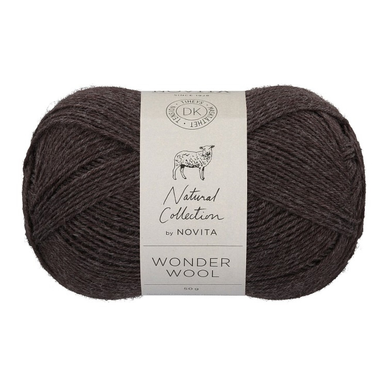 Novita Wonder Wool DK colour 64 ear mushroom