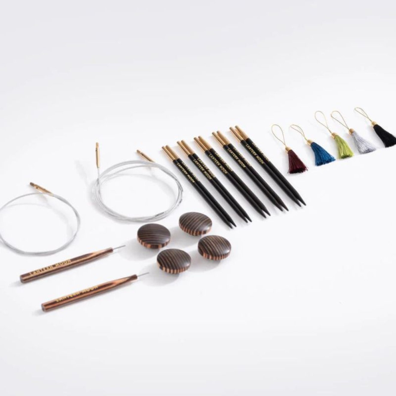Lantern Moon needle set interchangeable circular needles Lantern Moon 3,00 - 5,00 mm 13 cm 3,00 - 5,00 mm / 13 cm
