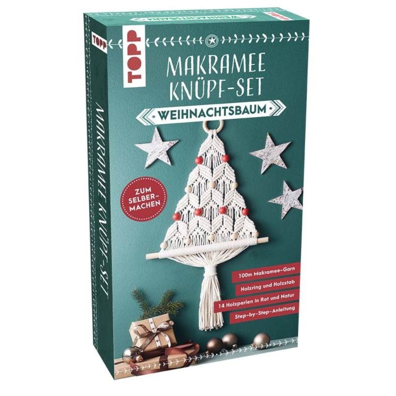 frechverlag Makramee Knüpf-Set Weihnachtsbaum