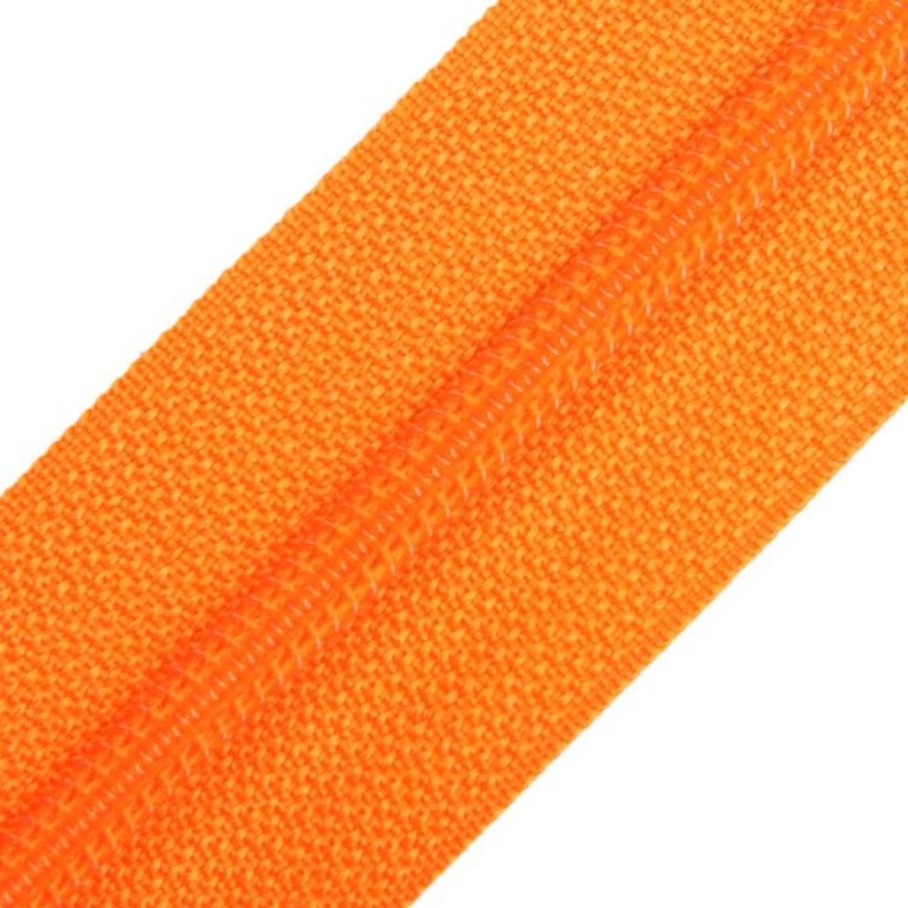 HANABI zipper Meterware S40 colour 071 orange