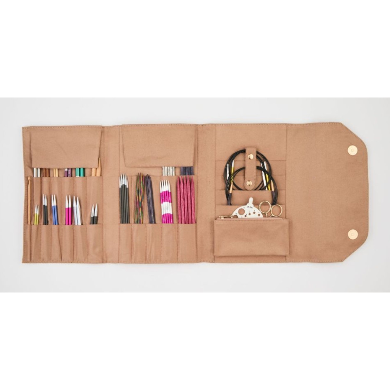 KnitPro needle case for diverse Nadeln 25x18x2 cm / Clay Collection