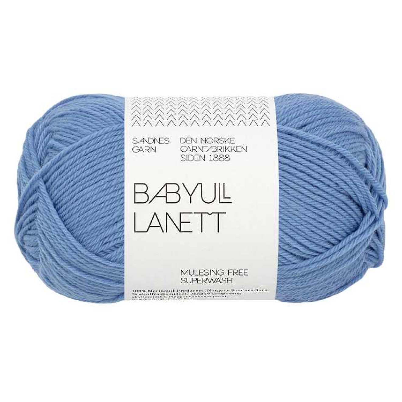Sandnes Garn Babyull Lanett colour 5824 provance blue