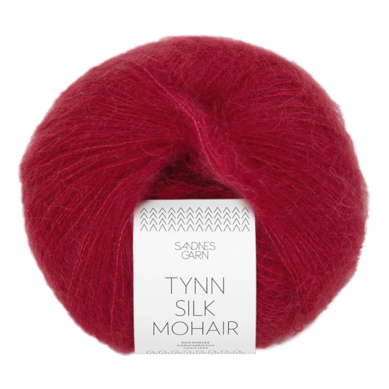 Sandnes Garn Tynn Silk Mohair colour 4236 deep red