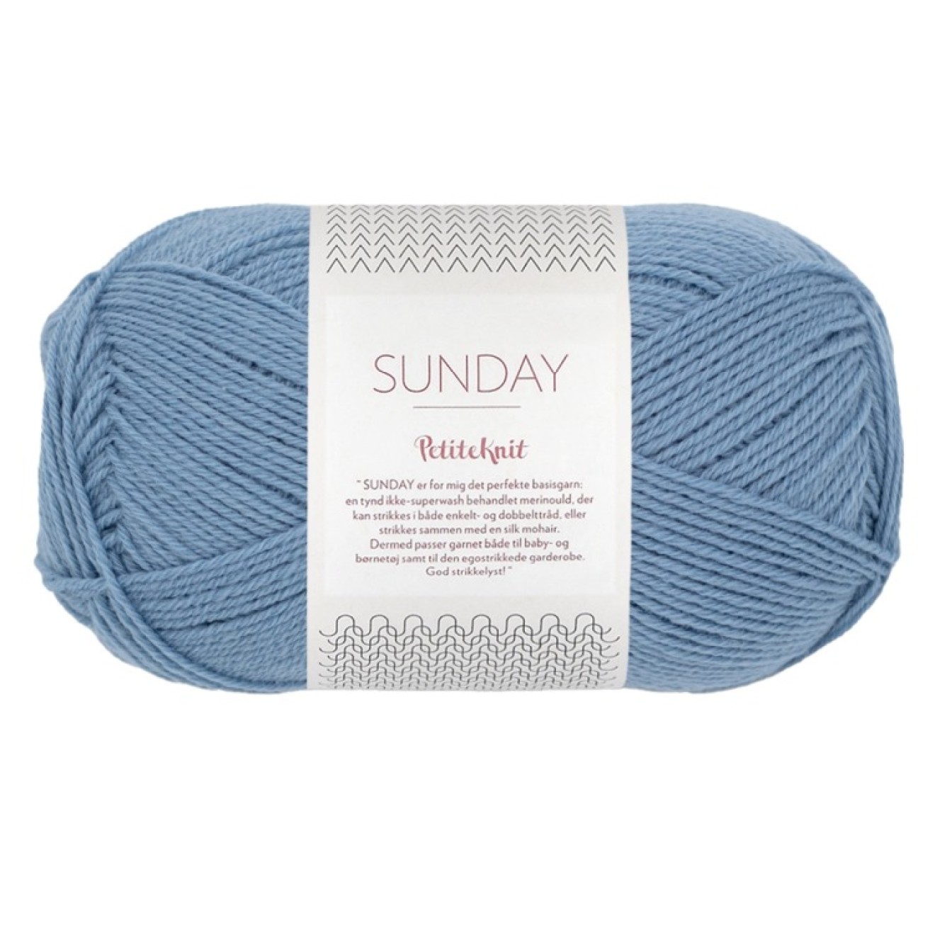 Sandnes Garn Sunday by PetiteKnit Farbe 6043 baby blue eyes