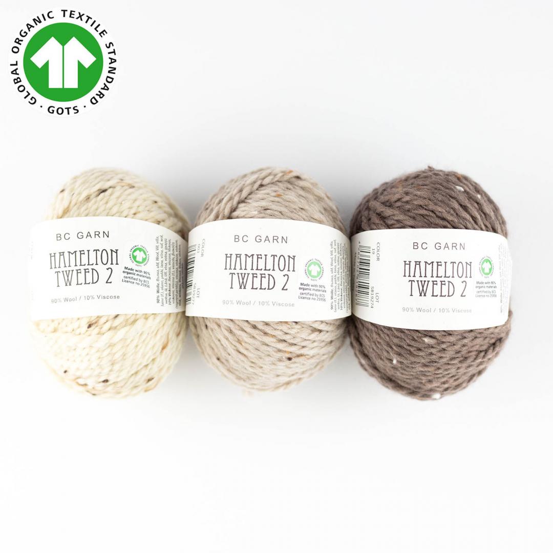 BC Garn Hamelton Tweed 2 GOTS yarn