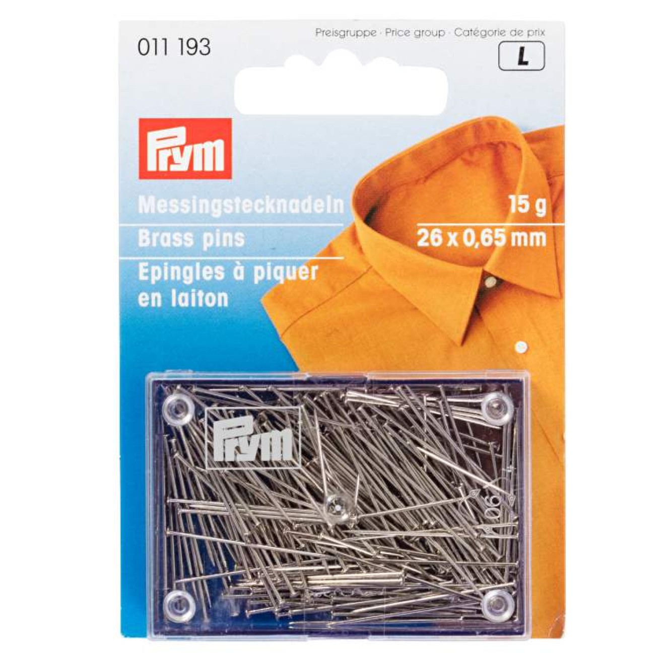 Prym pins pin