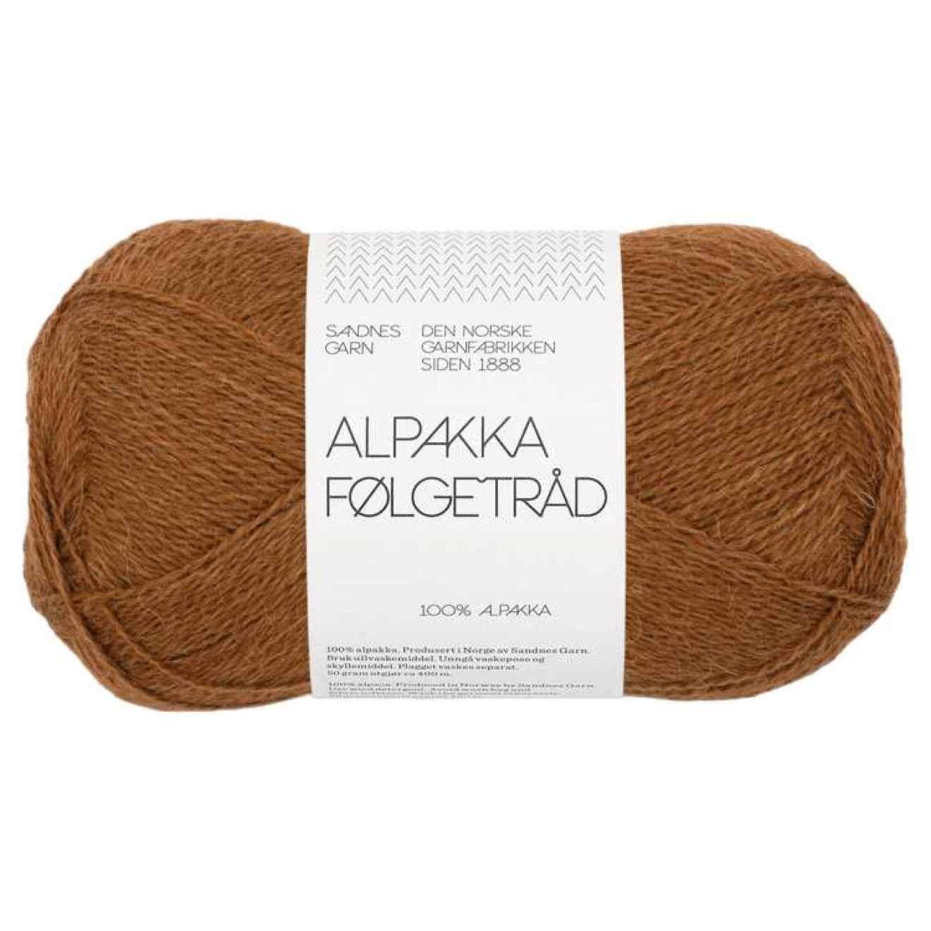 Sandnes Garn Alpakka Folgetrad Farbe 2573 monks robe