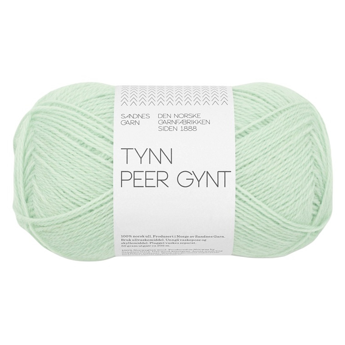 Sandnes Garn Tynn Peer Gynt colour 7911 mint green