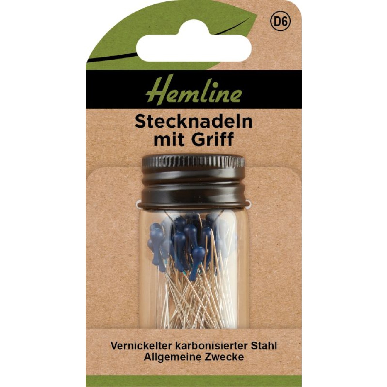 Hemline Stecknadeln mit Griff
