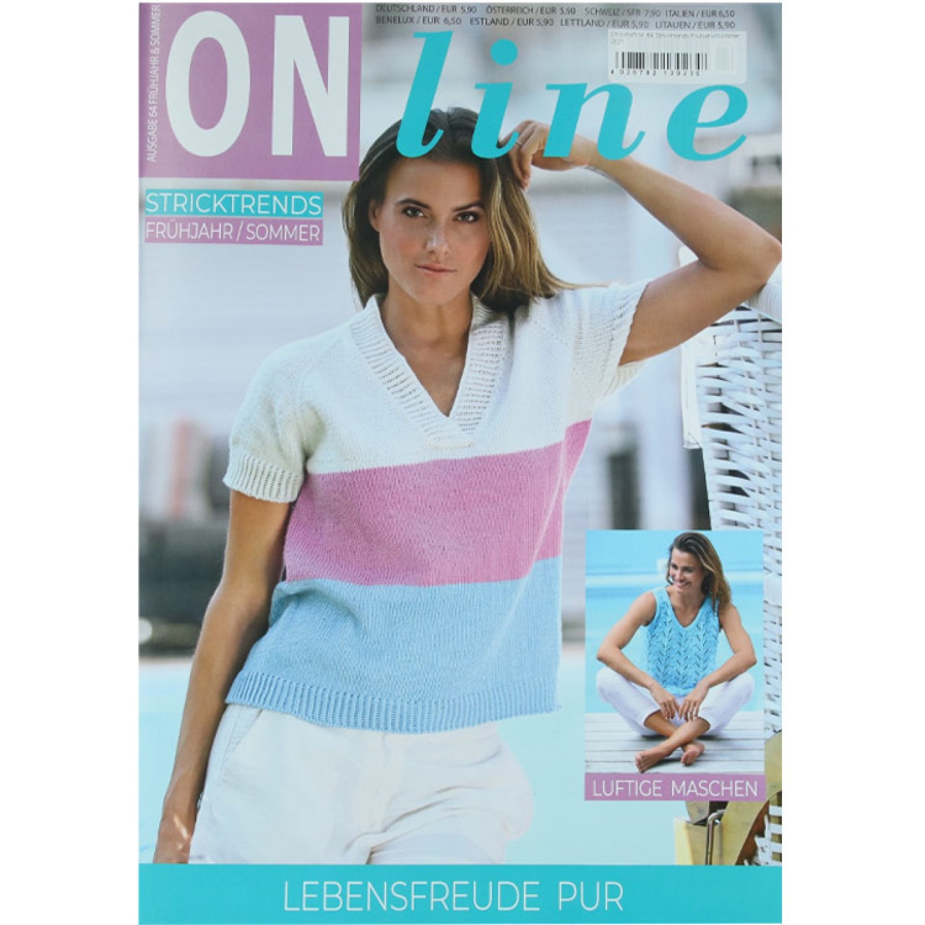 Online pattern booklet No.64 Stricktrends Frühjahr/Sommer 2025