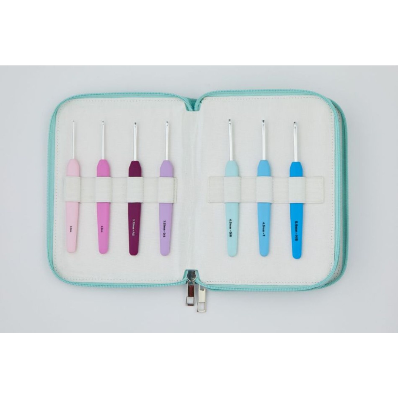 KnitPro Grande crochet hook set multicolour 14 pairs 2,00 - 12,00 mm