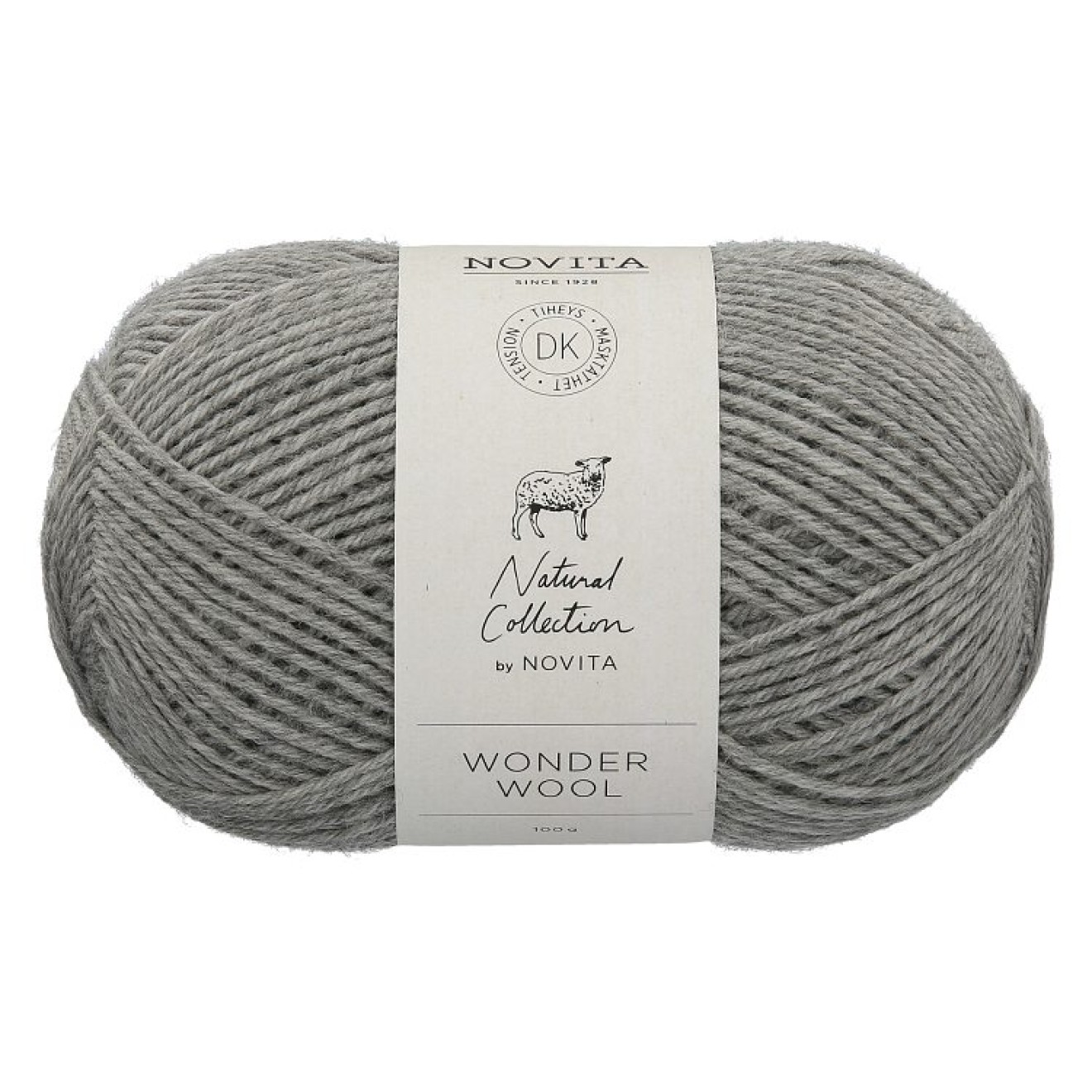 Novita Wonder Wool DK colour 43 stone