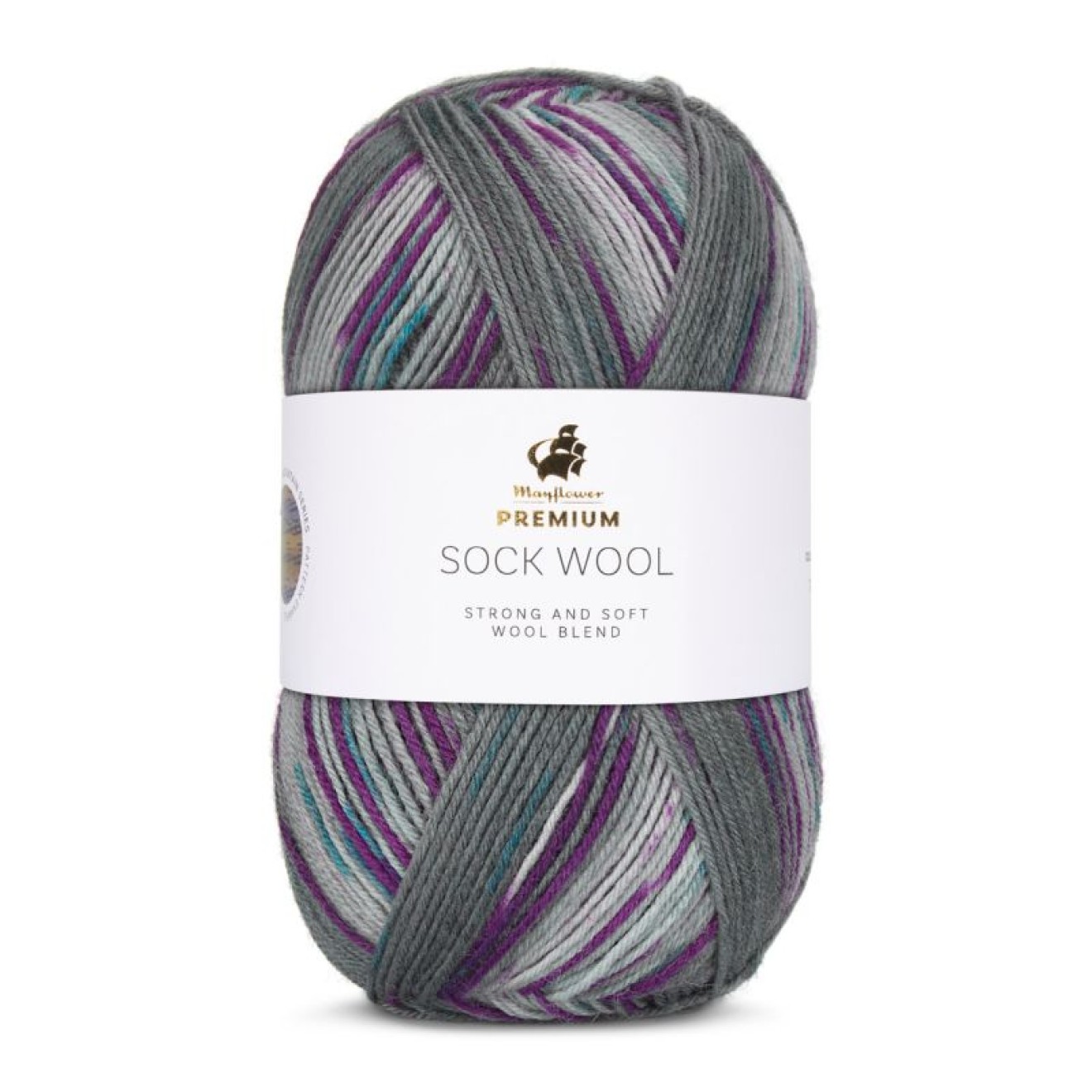 Mayflower Premium Sock Wool Mountain colour 001 kaukasus