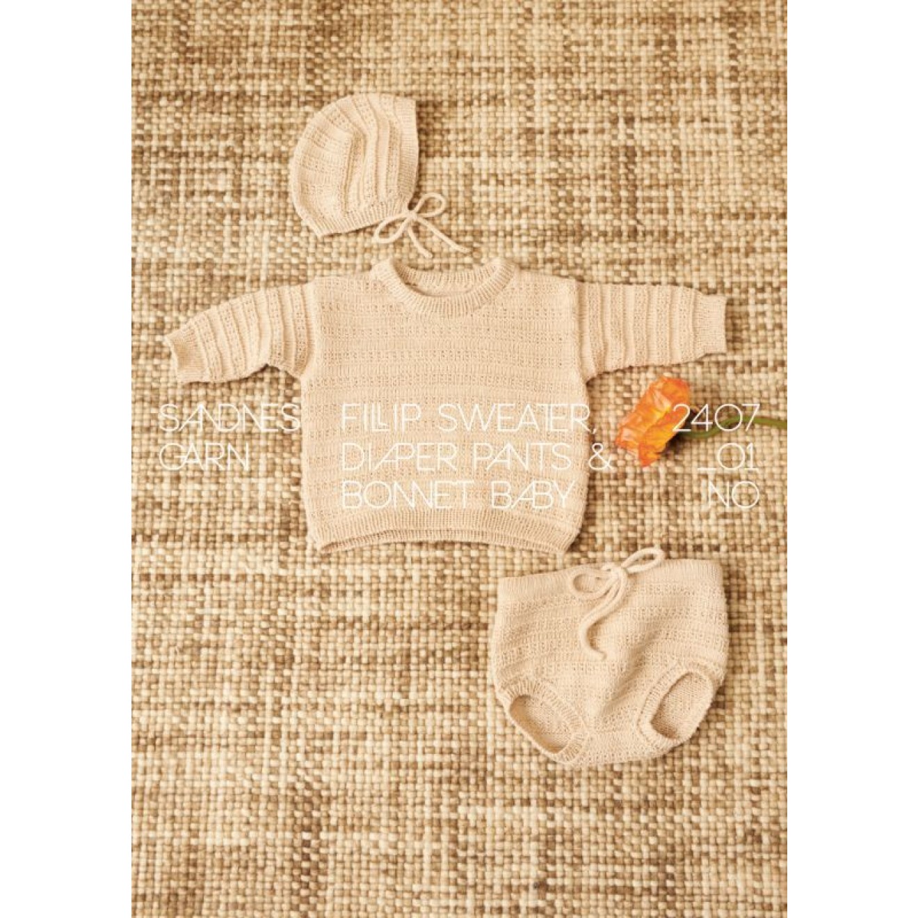 Sandnes Garn pattern booklet 2407 Sommer Baby colour Variant (191-9042407-000001)