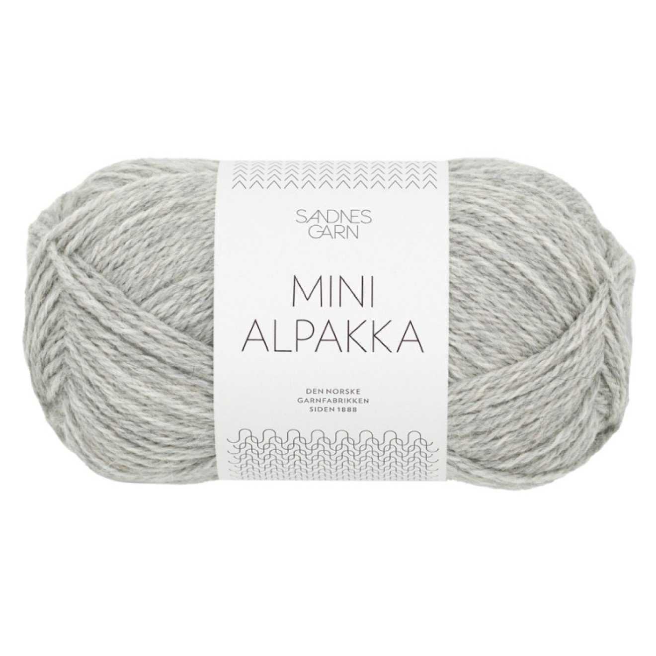 Sandnes Garn Mini Alpakka colour 1032 light grey mottled