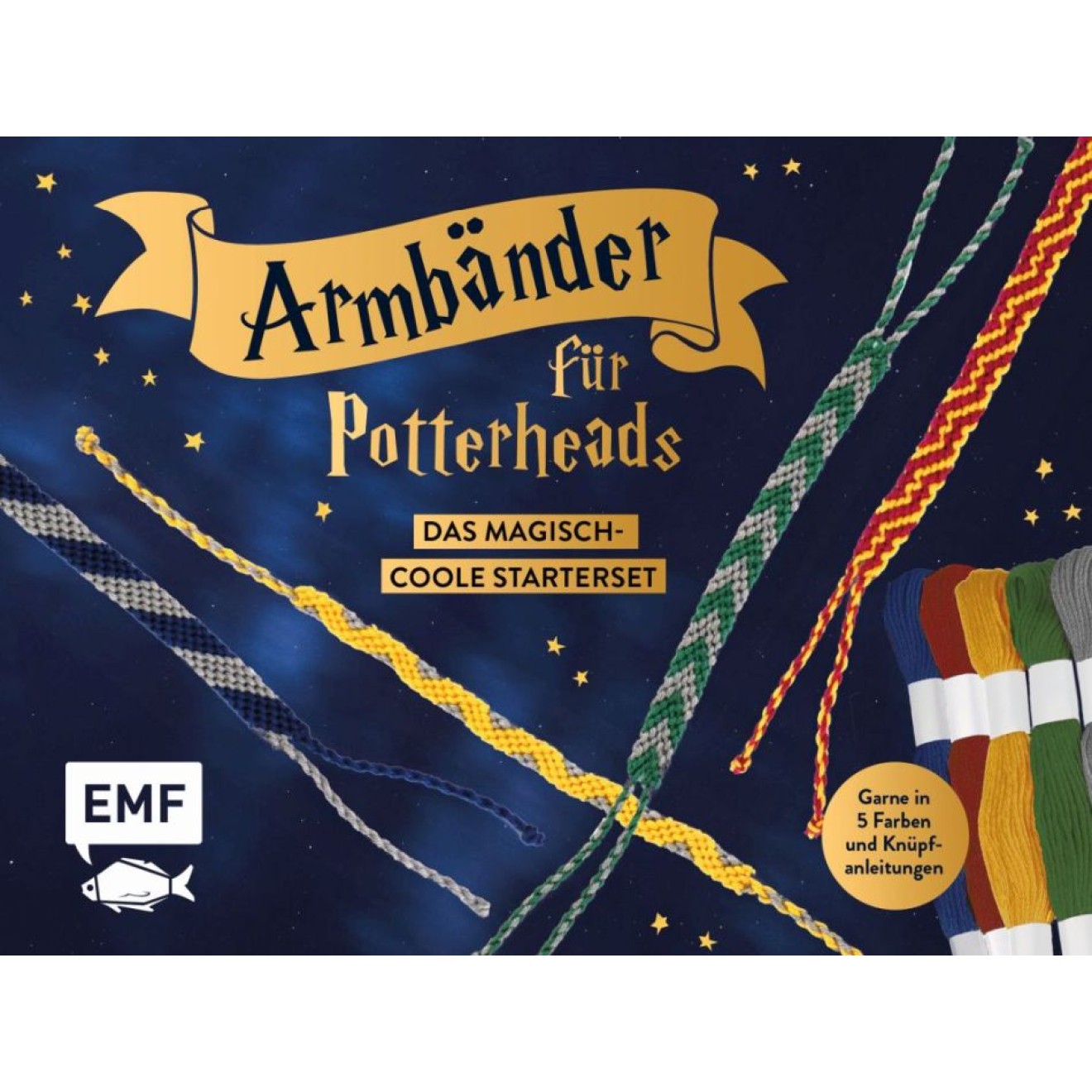 EMF Armbänder für Potterheads Knüpfen - Starterset