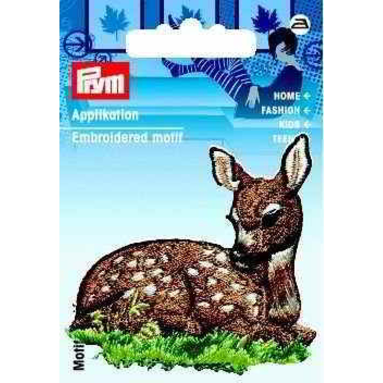 Prym Applikationen - Tiermotive - aufbügelbar ca. 5,0x5,0 cm / farbig