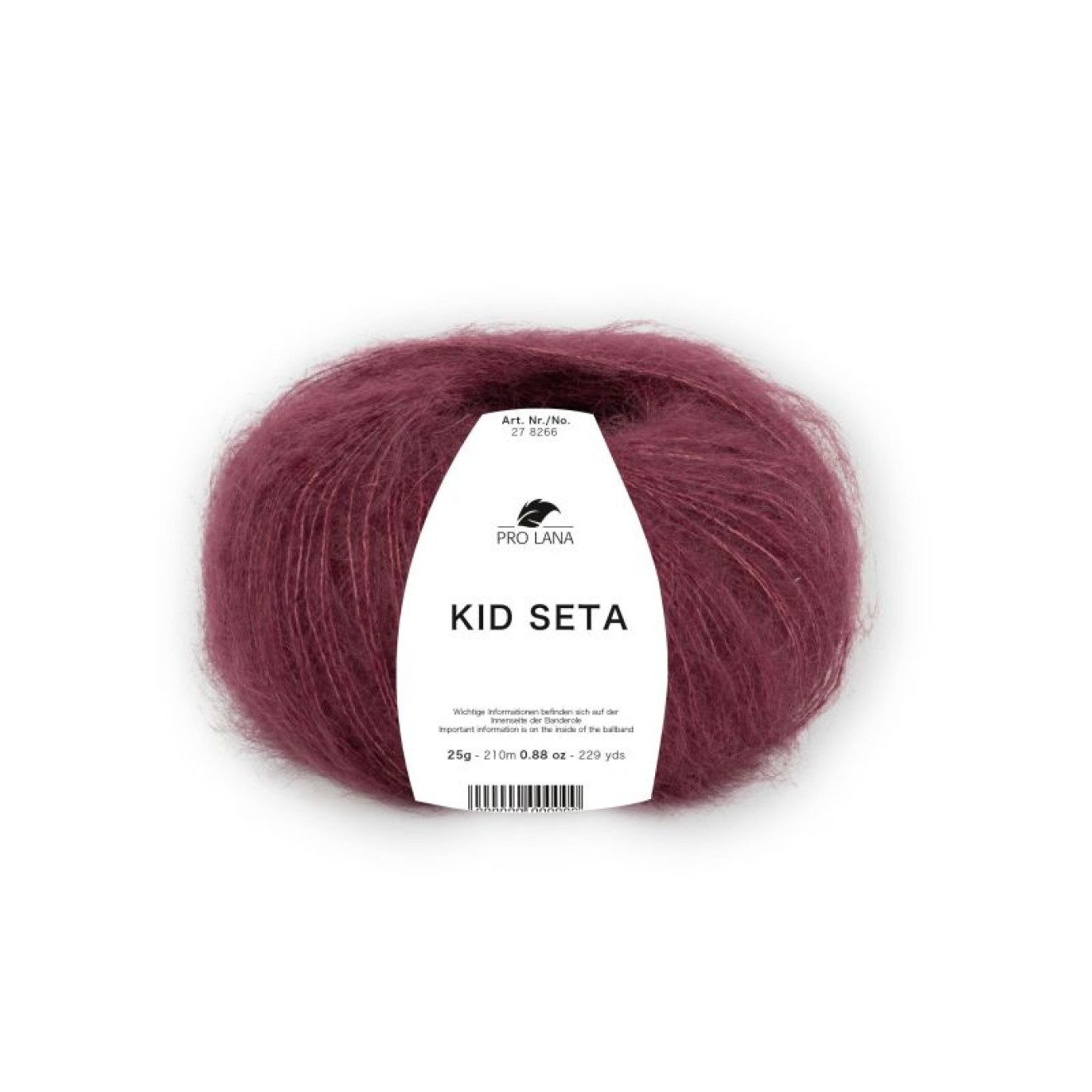 Pro Lana Kid Seta Farbe 038 bordeaux