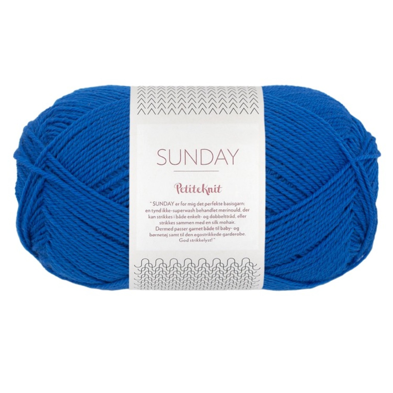 Sandnes Garn Sunday by PetiteKnit Farbe 6046 jolly blue