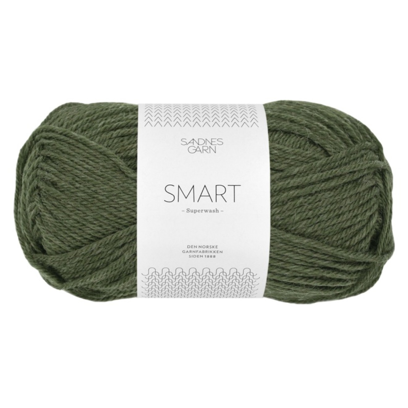 Sandnes Garn Smart Farbe 9572 dark green mottled
